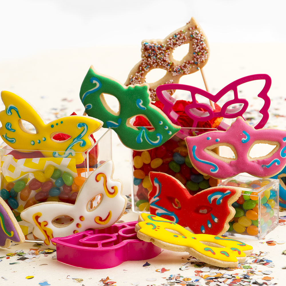TAGLIAPASTA Pirata - Maschera Mascherina di Carnevale Halloween - formine  stampi Taglia Biscotti per Creare Fantastici Dolci e decori Torte - Ideale  per Decorazioni in Pasta di Zucchero : : Casa e cucina