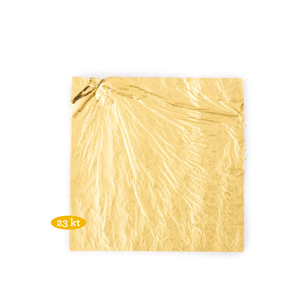 Feuille d'or 2g/feuille d'argent 24K feuille de poudre d'or en véritable feuille  d'or de qualité alimentaire convient à la décoration des aliments de soins  de la peau - Type Or
