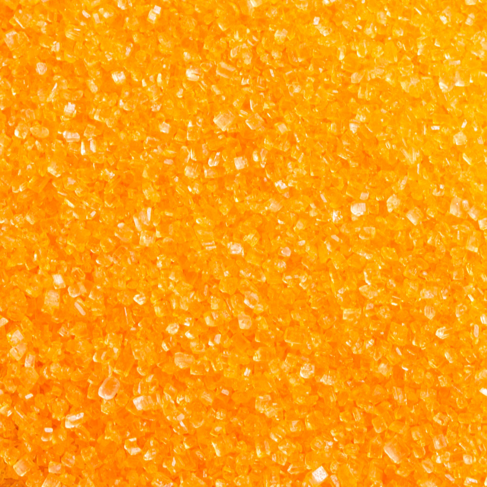 Sucre pailleté orange - Decora
