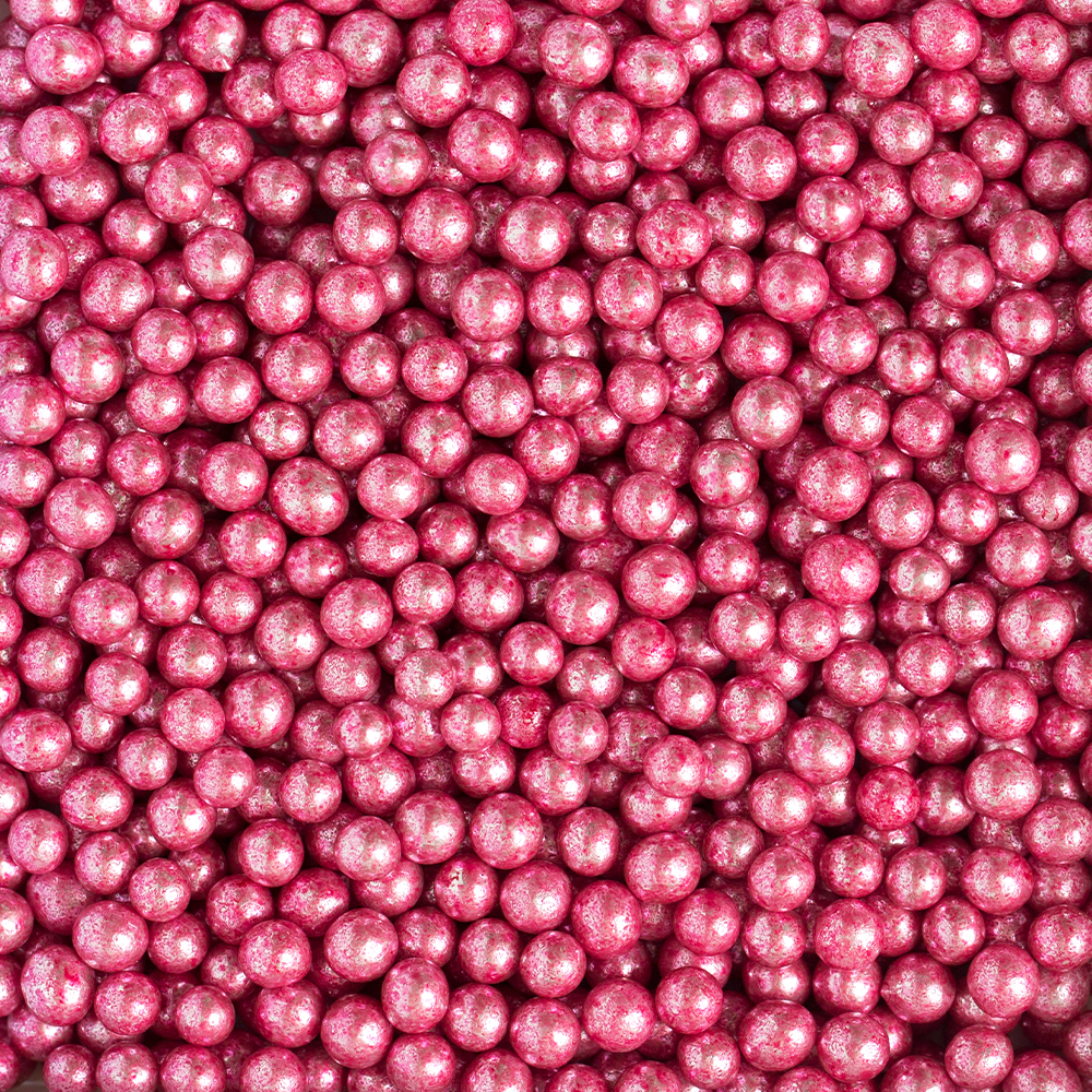 Perlas Azucar Rosa Metalizado  Tienda Online Reposteria Creativa