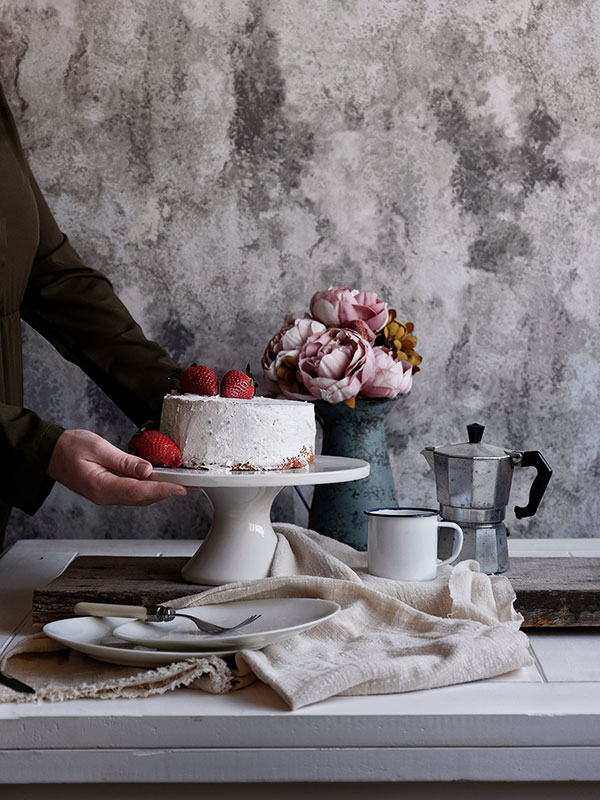 Angel cake al limone