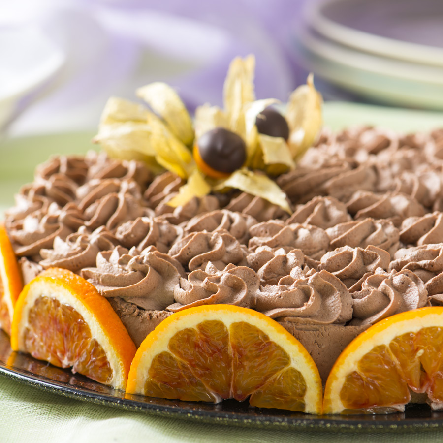 Cheesecake Cioccolato e Arancia