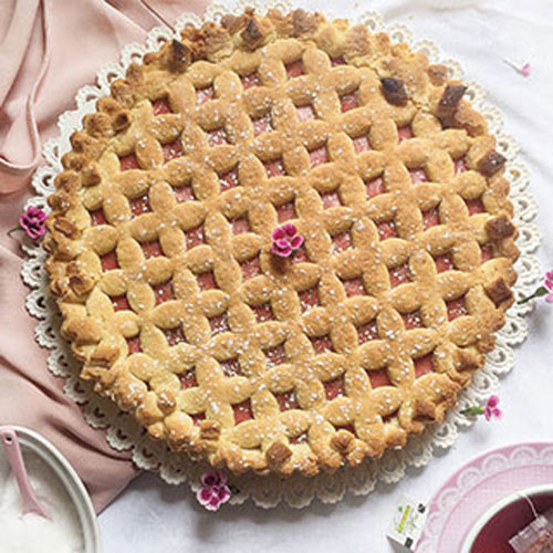 Crostata con Crema di Fragoline