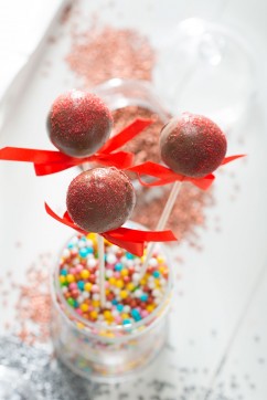 Cake pops al cioccolato