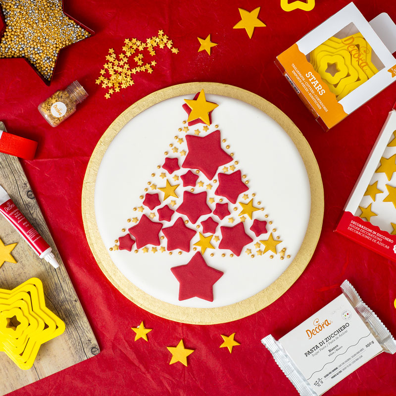 Torta Albero di Stelle