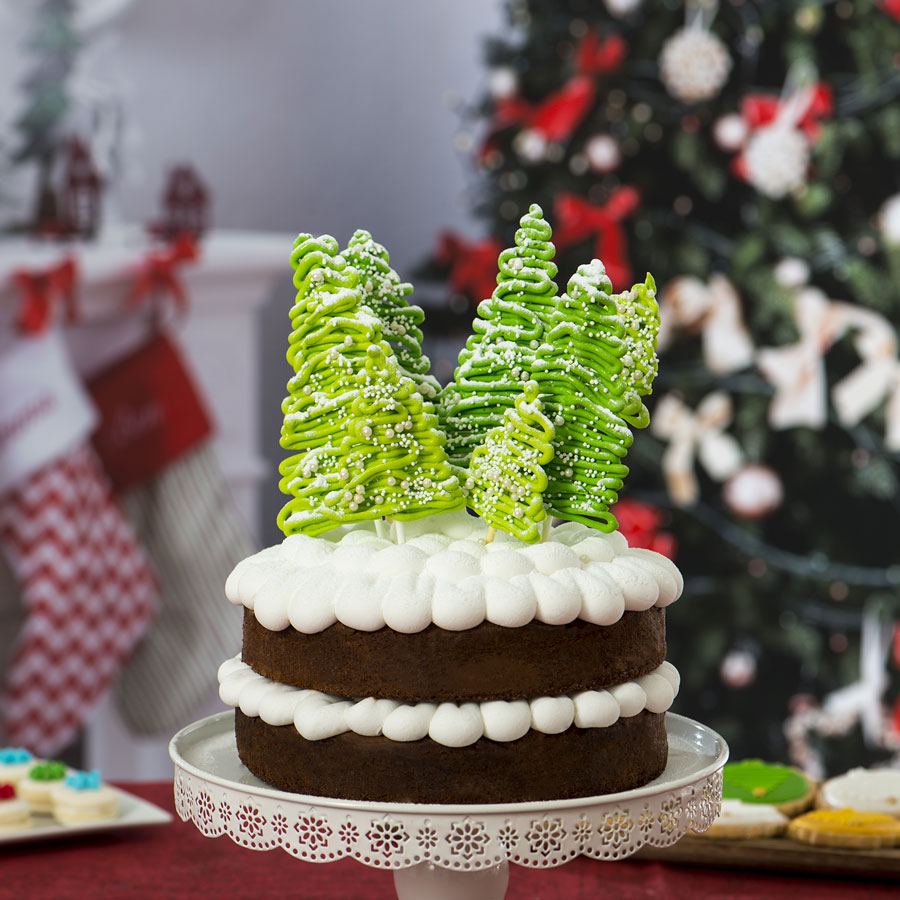 Torta Bosco Innevato