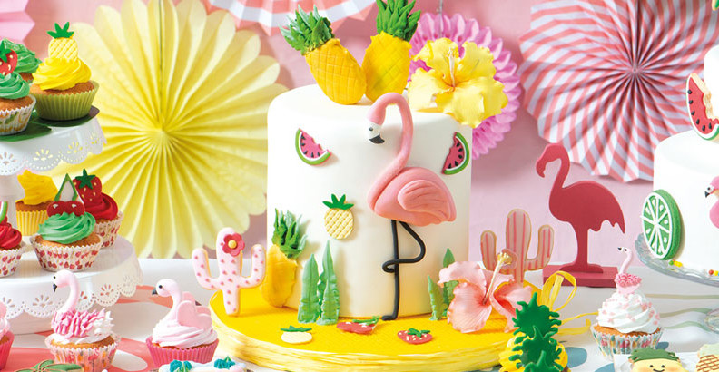 Torta Flamingo