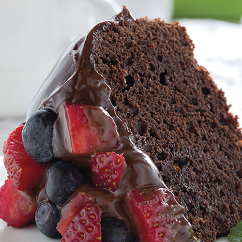 Torta al Cioccolato e Frutti di Bosco