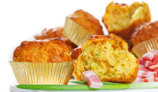 Muffin con Pancetta