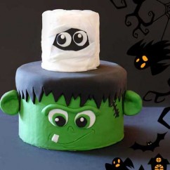 Torta Frankenstein & Mummy