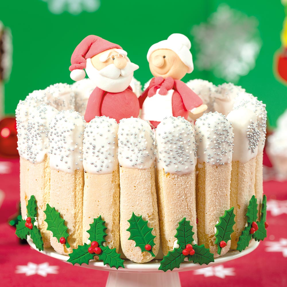 Torta Babbo Natale e Befana