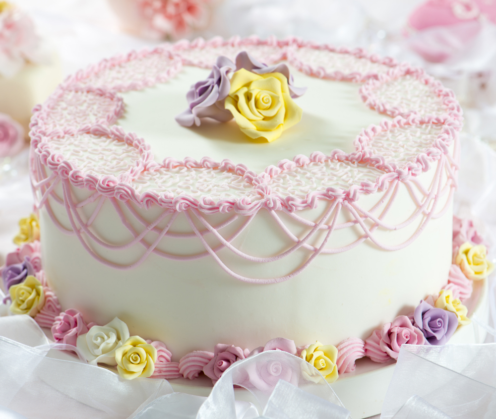 Torta Vintage con Rose